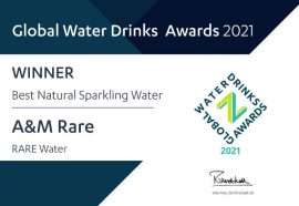 RARE Water Global Water Drinks Awards 2021